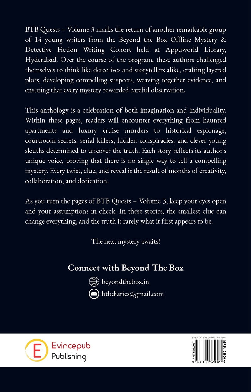 BTB Quests - Volume 3 : A Beyond the Box Anthology