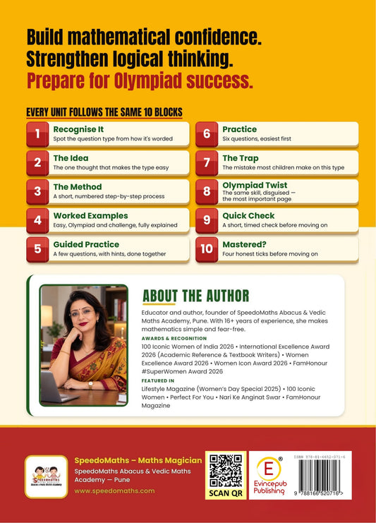 SPEEDOMATHS OLYMPIAD : National & International Olympiad Preparation Book