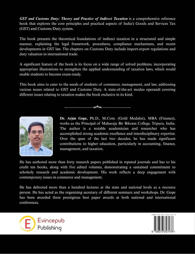 GST AND CUSTOMS DUTY - Theory and Practice of Indirect Taxation