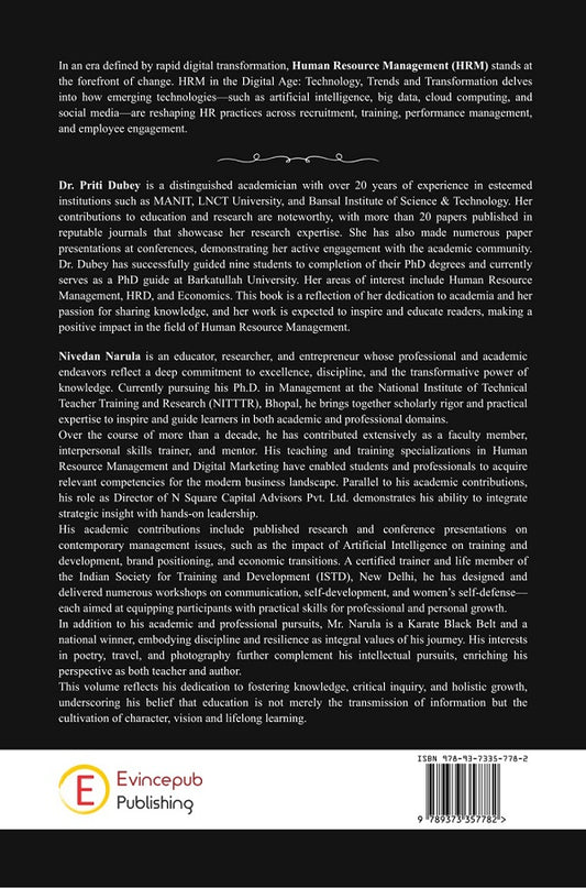 HRM in Digital Age Technology, Trends and Transformations - Transforming HR Practices in the Digital Era