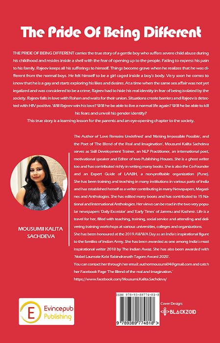 THE PRIDE OF BEING DIFFERENT - An Eye-opening true story