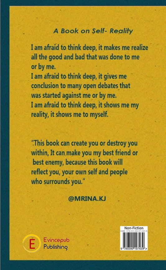 Slap Your Fake Shadow - A book on self reality