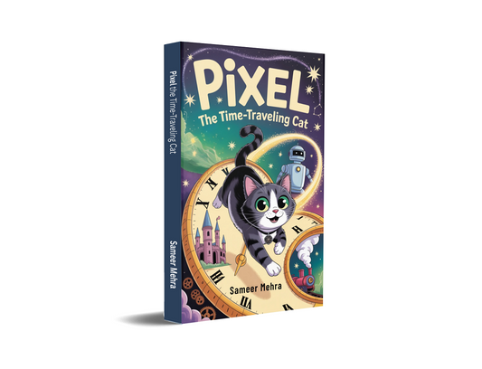 Pixel the Time-Traveling Cat