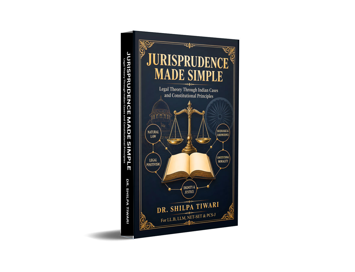 Jurisprudence Made Simple : Legal Theory Through Indian Cases and Constitutional Principles