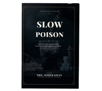Slow Poison : Learn to see the exposures modern life about what you eating.