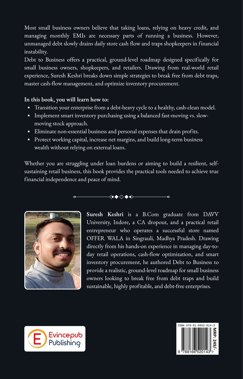 Debt To Business : A RoadMap For Small Business Owners