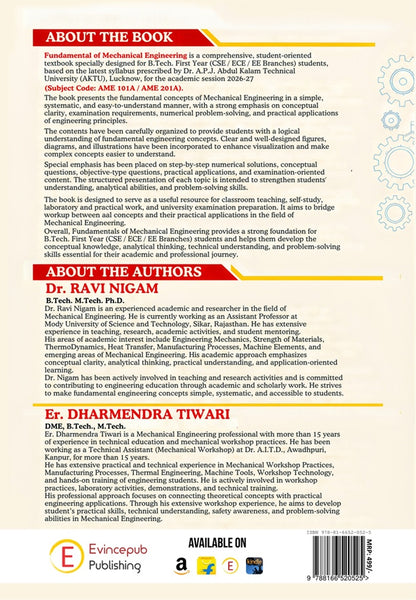 Fundamental of Mechanical Engineering