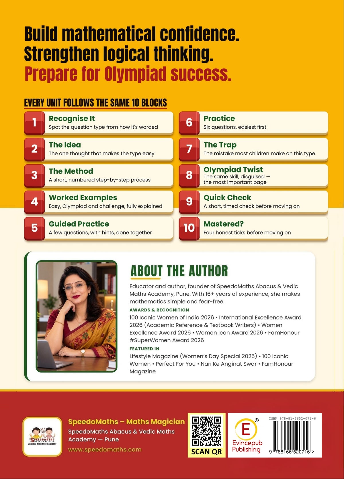 SPEEDOMATHS OLYMPIAD : National & International Olympiad Preparation Book