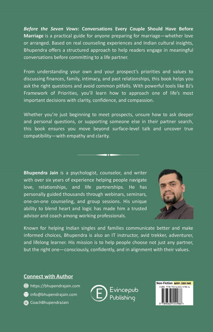 Before The Seven Vows by Bhupendra Jain