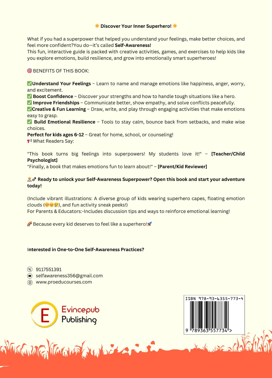 The Self - Awareness Super Power - A Kid's Guide to Understanding Feelings
