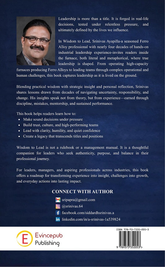 Wisdom to Lead - Field-Tested Insights for Industrial and Operational Leadership
