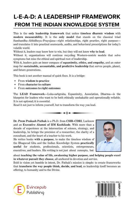L – E – A – D A Leadership Framework from the Indian Knowledge System