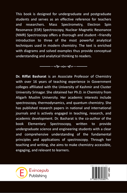Advanced Topics in Spectroscopy