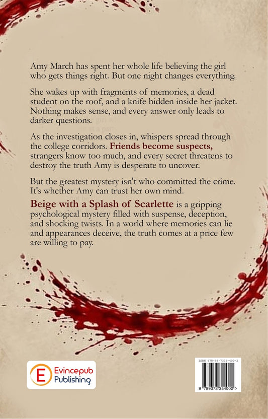 Beige with a splash of Scarlette