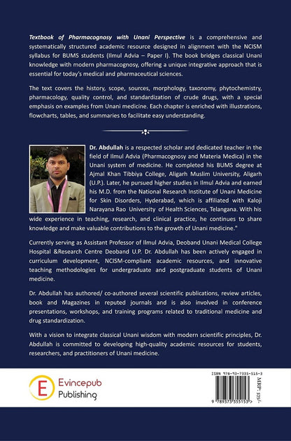 Textbook of Pharmacognosy with Unani Perspective - An NCISM-Oriented Approach to Materia Medica and Herbal Drug Technology