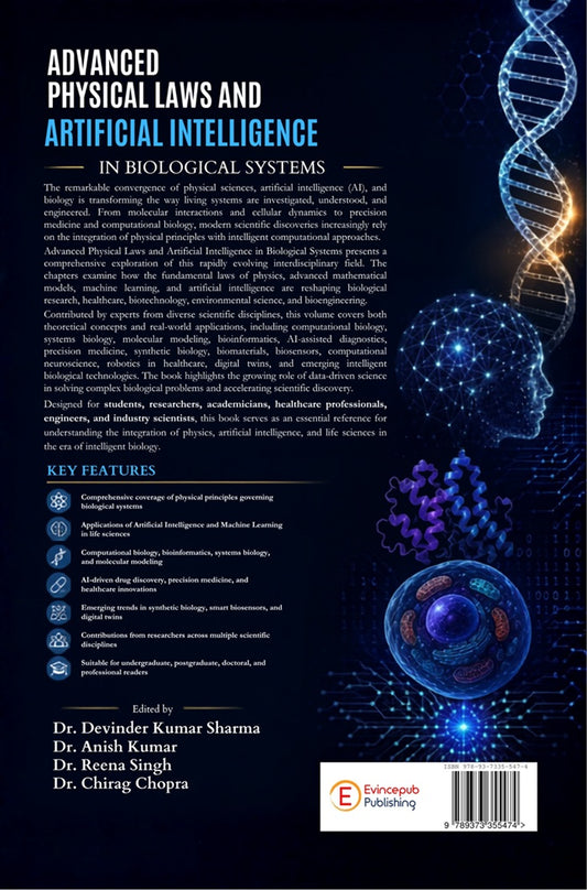 Advanced Physical Laws and Artificial Intelligence in Biological Systems