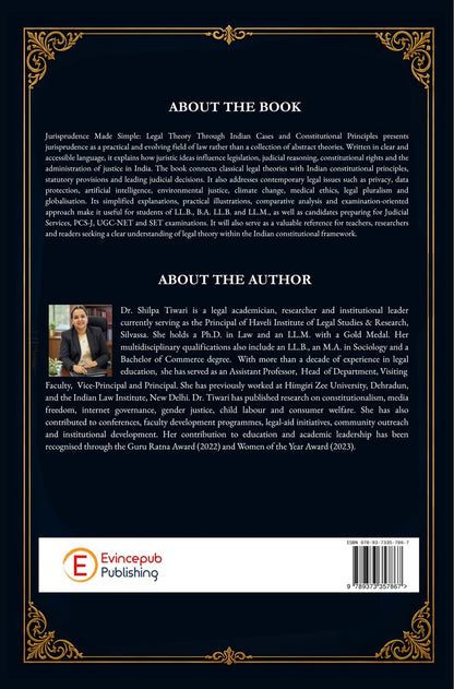 Jurisprudence Made Simple : Legal Theory Through Indian Cases and Constitutional Principles