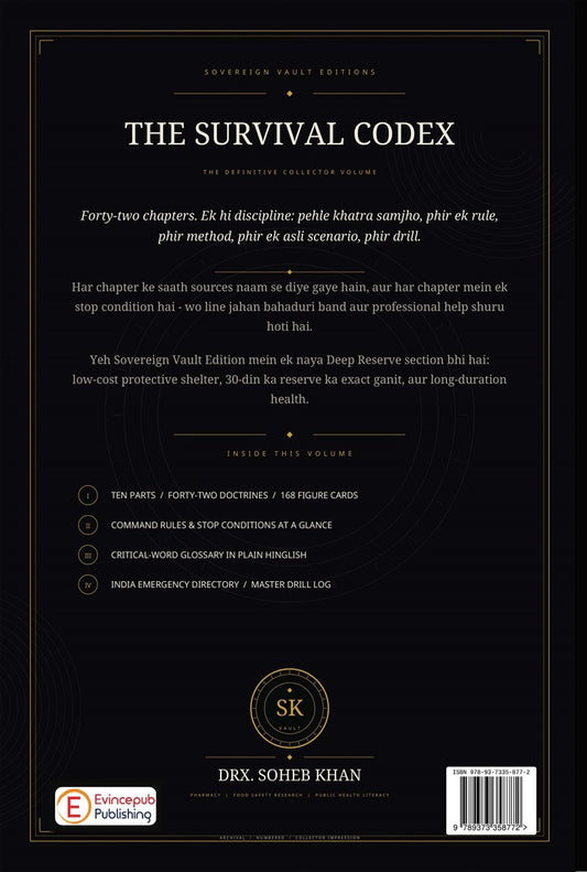 The Survival Codex : When the ordinary fails, preparation becomes power.