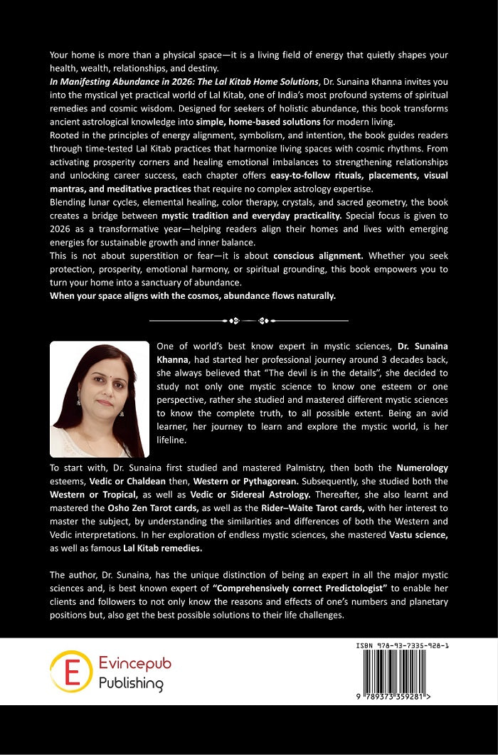 Manifesting Abundance in 2026 : The Lal Kitab Home Solutions - Unlock Health, Wealth, Success, and Relationships through India's Mystic Wisdom