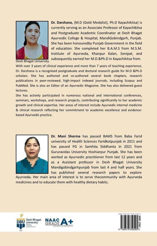 BRIDGING CLASSICAL WISDOM AND CLINICAL AYURVEDA