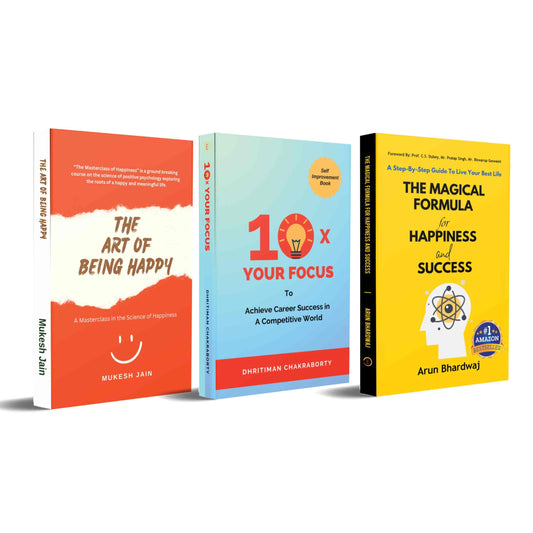 Focus and Success with Magical Happiness Formula : Set of 3 Books
